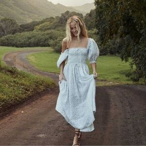 Doen Siena Dress in Sunset in Parc Monceau Floral.  Size S.  EUC